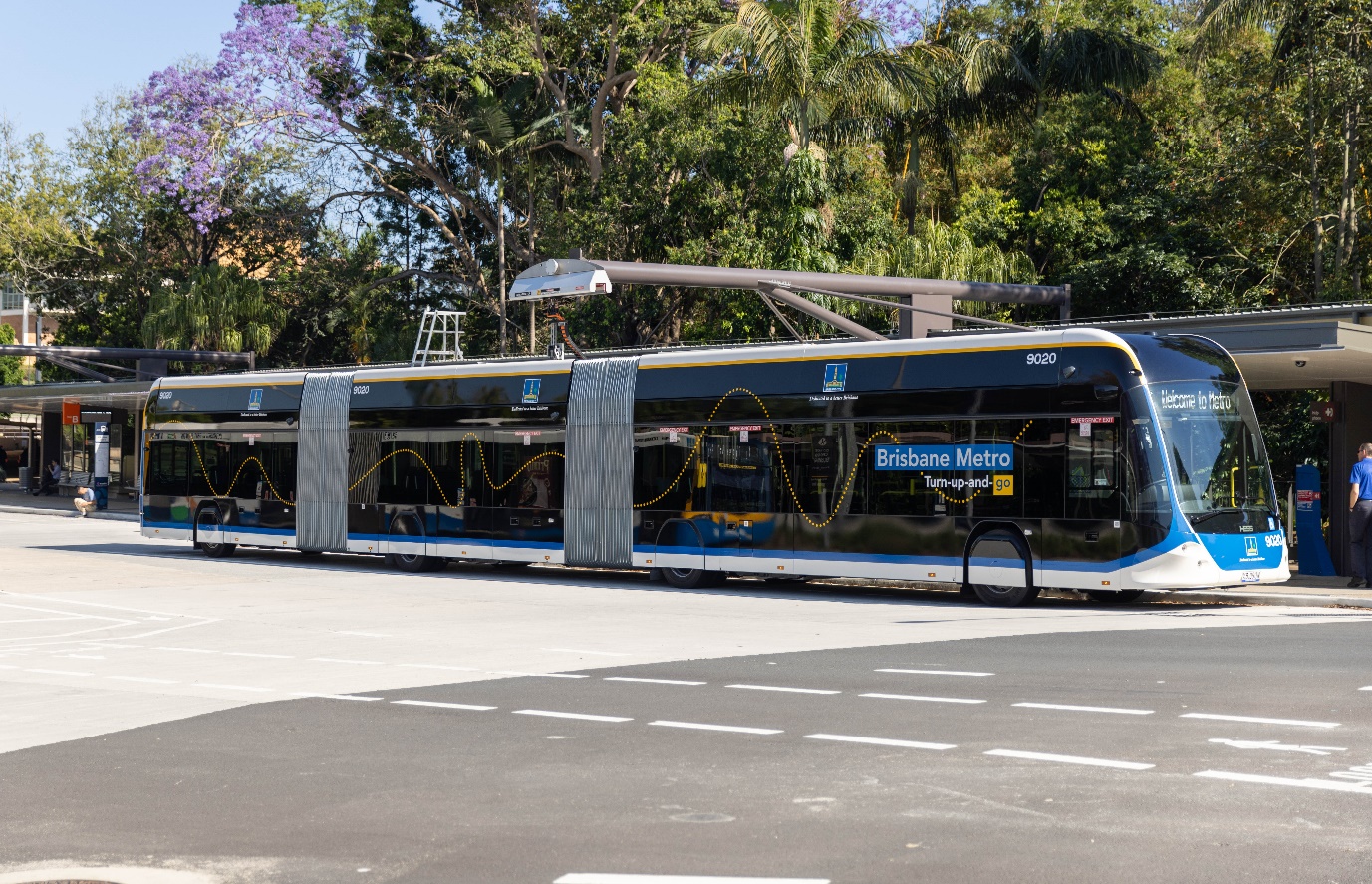 Concept Image for Brisbane Metro Project at UQ Lakes